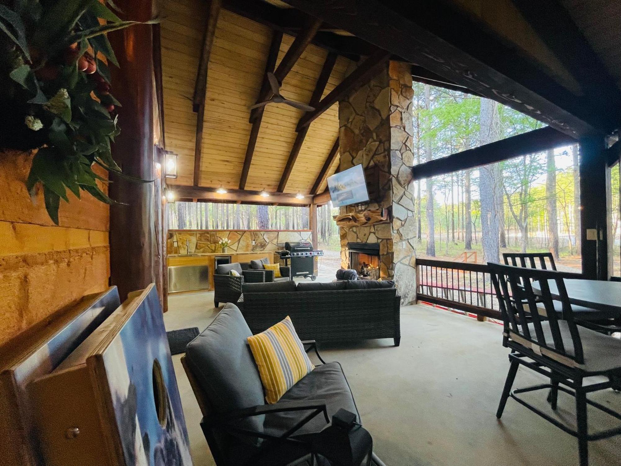 Wolf Creek Luxury Cabin 브로큰보우 외부 사진