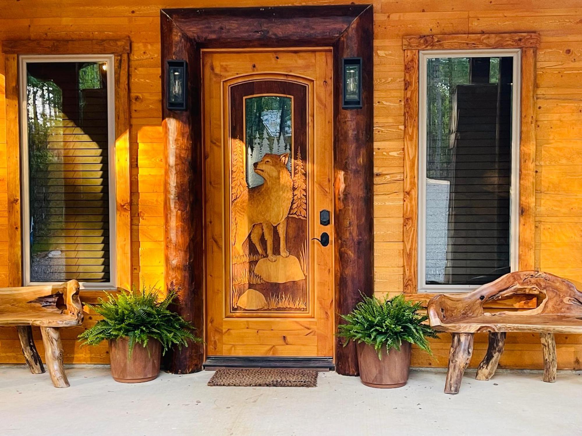 Wolf Creek Luxury Cabin 브로큰보우 외부 사진